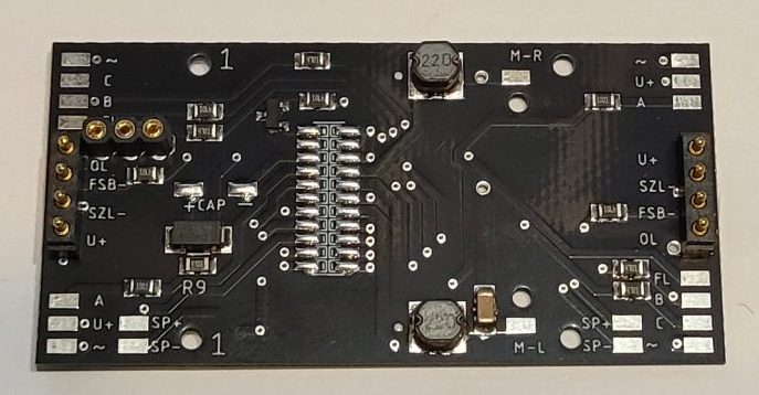 Vorbestellung: Tauschplatine Plux22 für RailAd Loks & Jägerndorfer 1216 – Bild 2