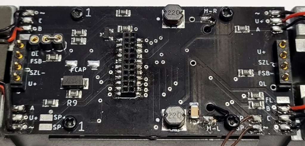 Tauschplatine Plux22 für RailAd Loks & Jägerndorfer 1216